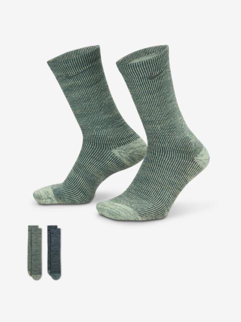 Nike Nike Everyday Cushioned Crew Socks (2 Pairs)