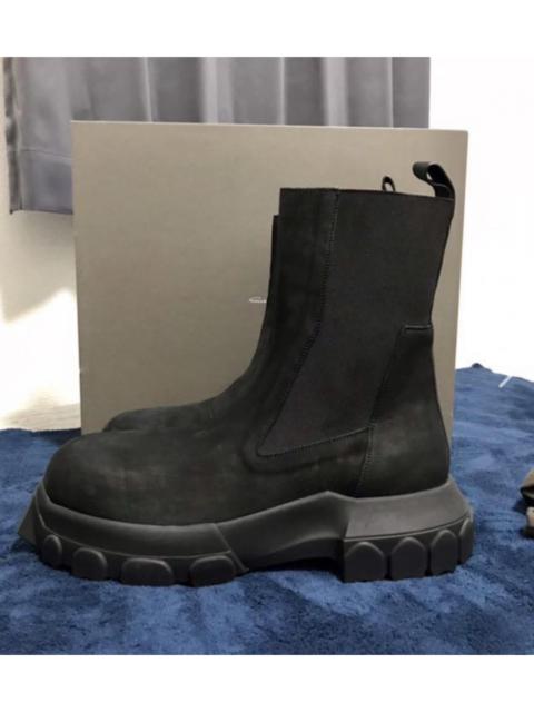 Rick Owens OFFER Mega Bozo tractor boots black suede 45