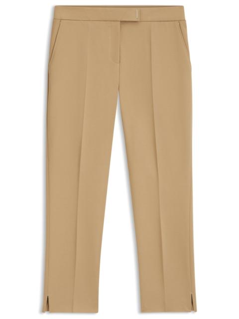 BOSS SLIM-FIT TROUSERS IN STRETCH JERSEY