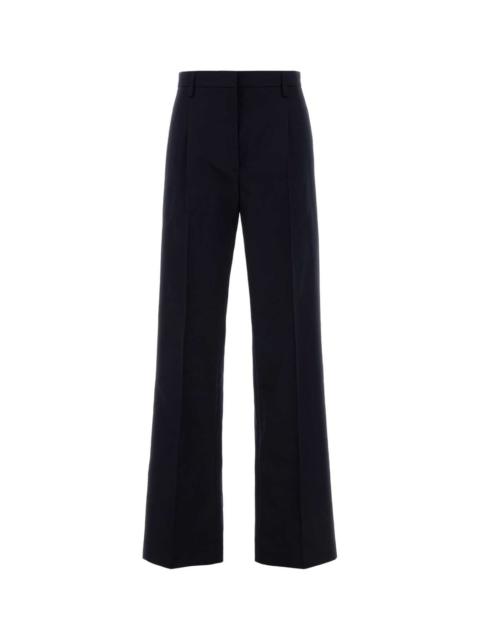 Prada Prada Women Navy Cotton Pant