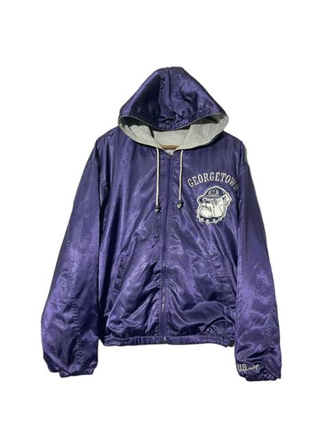 Other Designers VINTAGE GEORGTOWN HOYAS REVERSIBLE HOODIE JACKET