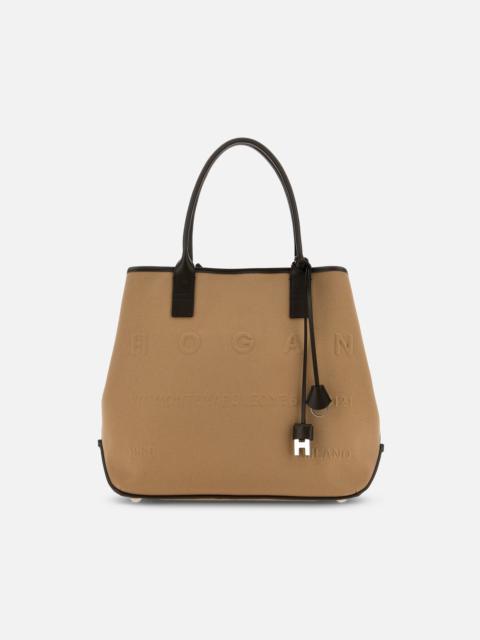 HOGAN Hogan Script Shopping Bag Medium