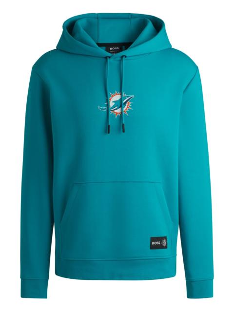 BOSS BOSS X NFL INTERLOCK HOODIE WITH SPECIAL BRANDING