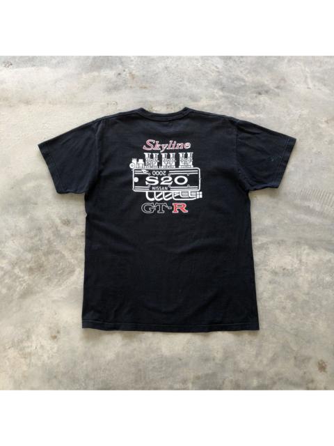 Other Designers Vintage - Nissan Skyline 2000 Rare S20 Engine T-Shirt