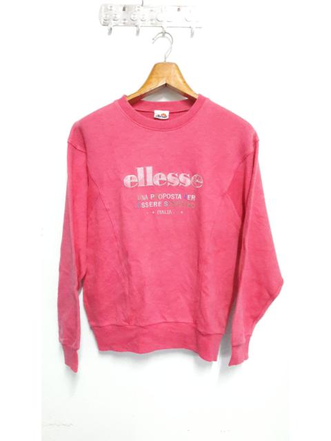 Other Designers Vintage Ellesse sweatshirt embroidery spell out