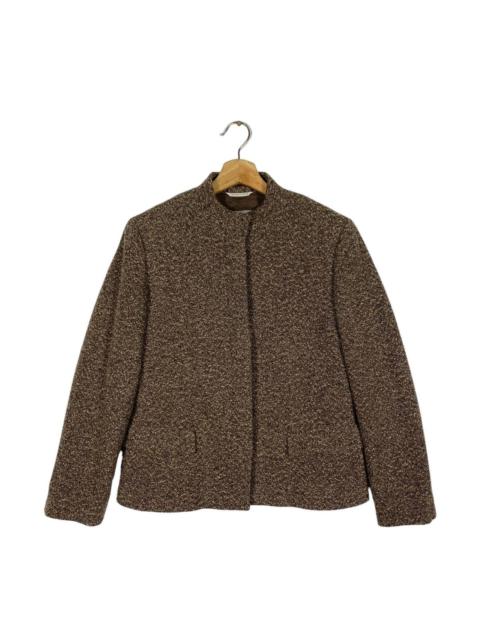 Other Designers Vintage MaxMara Wool Button Jacket Brown Colour