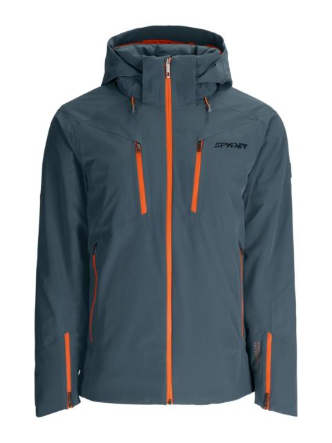 SPYDER Mens Alyeska Jacket - Slate Blue