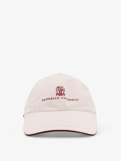 Brunello Cucinelli Brunello Cucinelli Men Nylon Hat With Embroidered Logo On The Front