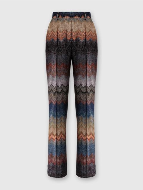 Missoni Trumpet Pants with Snake Pattern