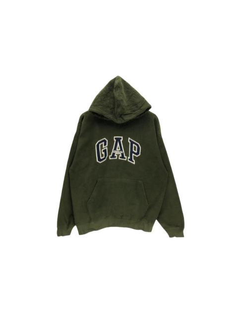 Other Designers Vintage Gap Embroidery Big Logo Fleece Hoodie