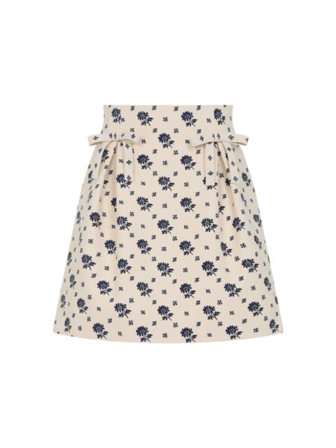 Valentino Virgin Wool Mini Skirt Women