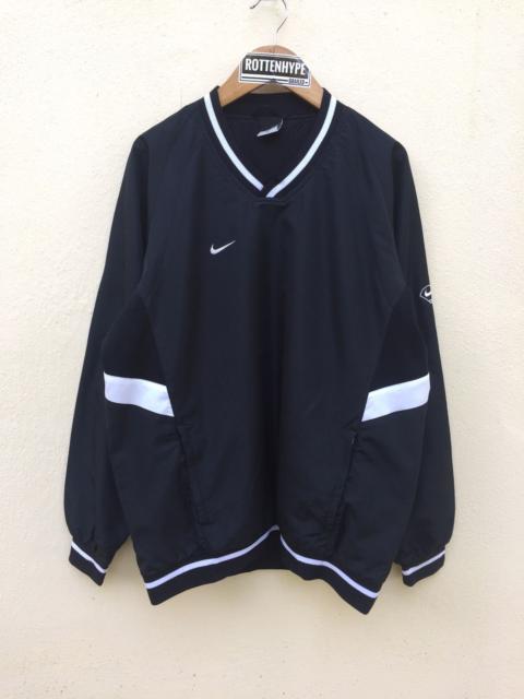 Nike embroidery two layer nylon pullover