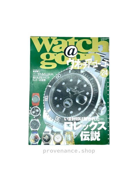 Rolex Japan Magazine - "Watch @gogo"