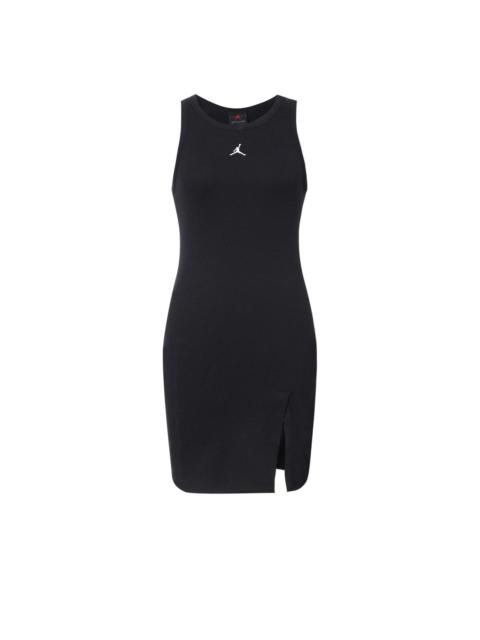Jordan (WMNS) Air Jordan Logo Tank Dress Asia Sizing 'Black' DZ3347-010