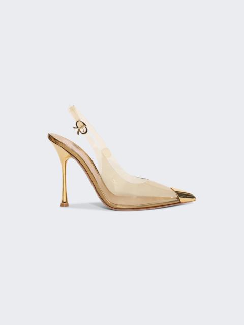 Gianvito Rossi Glass Pumps Gold