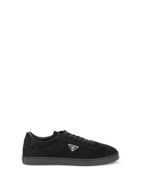 Prada Prada Men Suede Sneakers