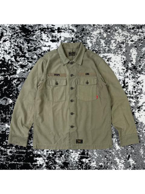 WTAPS WTAPS BUDS LS SHIRTS COTTON SATIN 2014 RARE YOUTHFUL DAYZ