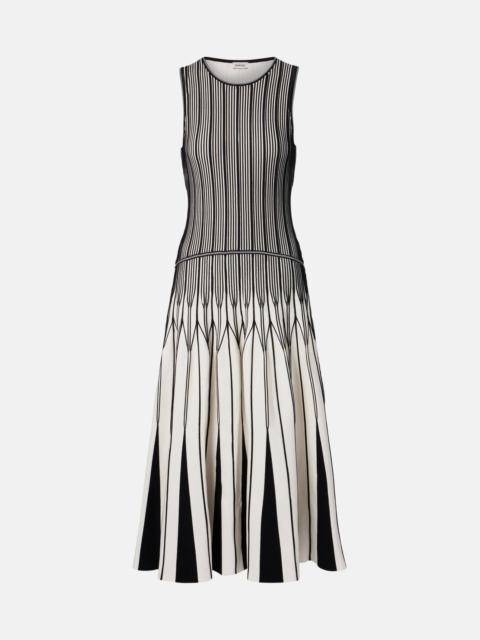 SIMKHAI Oaklen knitted midi dress