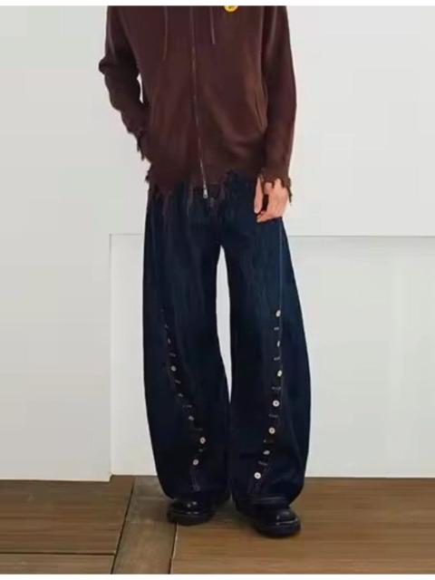 Other Designers Baggy Flare Jeans, Wide Leg Jeans