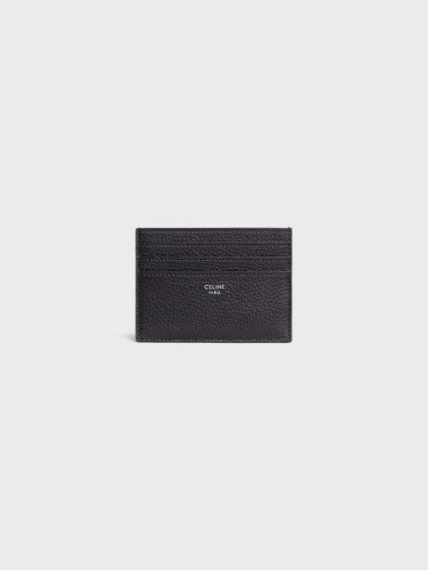 CELINE LARGE CARD HOLDER IN GRAINED CALFSKIN