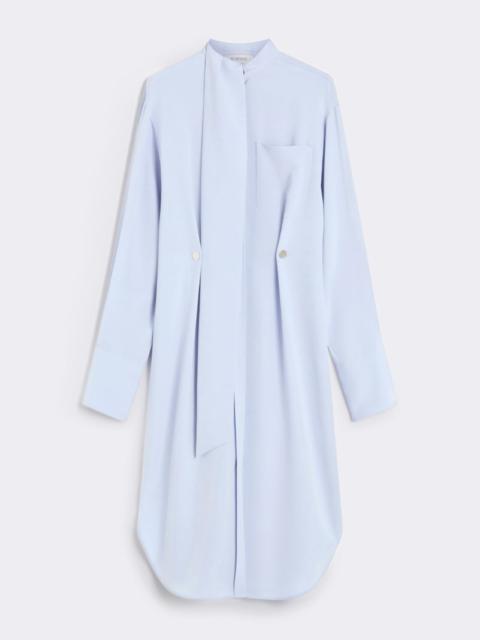 Sportmax Shirt silk dress with scarf