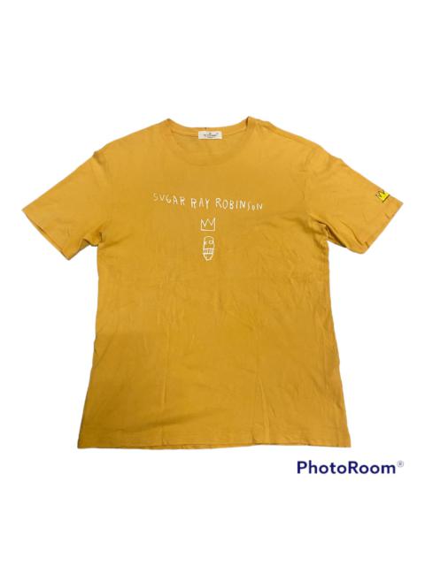 Other Designers Vintage - Vintage Jean Michel Basquiat Sugar Ray Robinson Tee