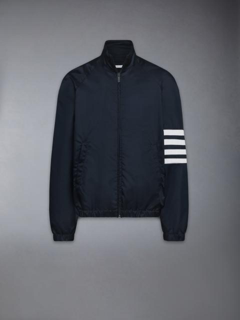 Thom Browne SHINY RIPSTOP RAGLAN 4-BAR TRACK JACKET