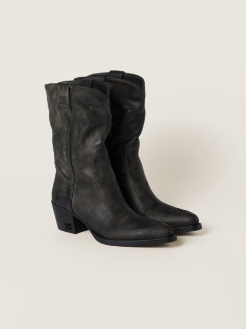Miu Miu Leather boots
