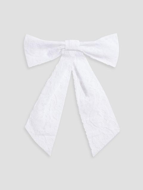 Jennifer Behr Lucia lace bow hair clip