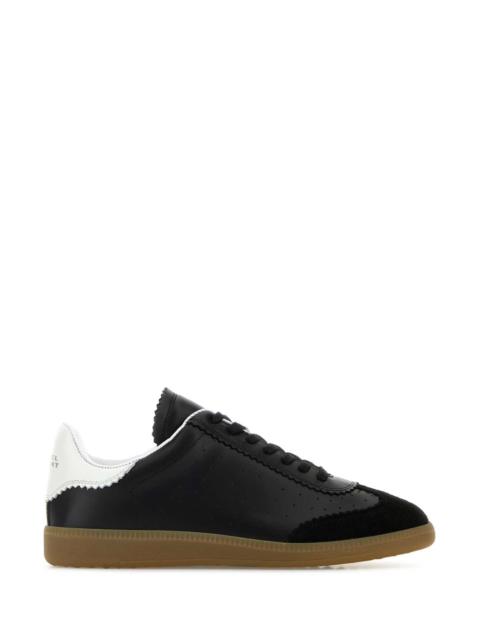 Isabel Marant Isabel Marant Women Black Leather Bryce Sneakers