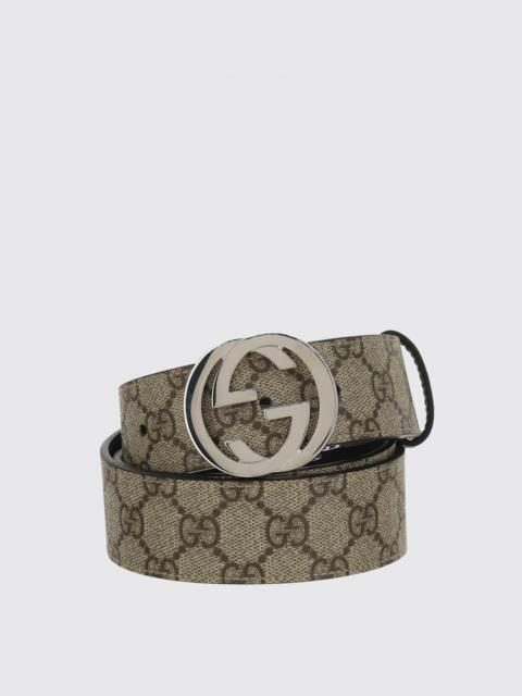 GUCCI Gucci Men Gucci Belt Men Beige