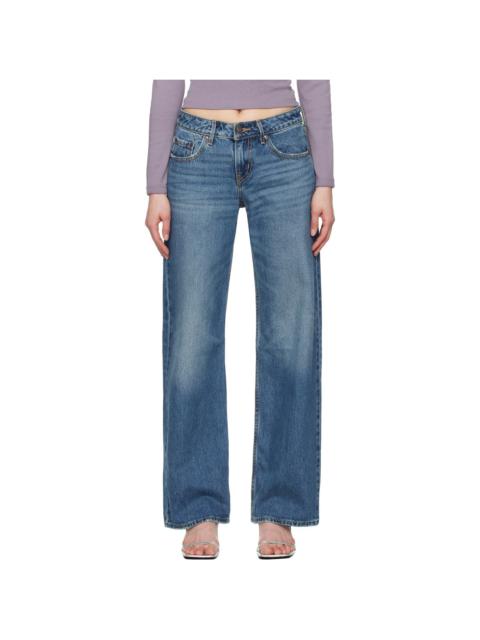 Levi's Blue Low Loose Jeans