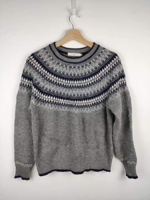Other Designers Vintage - Steal 💥 Vintage Knit Sweater Crewneck Native Style