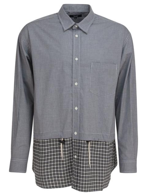 Comme des Garçons Homme Comme des Garçons Homme Shirt with cotton inserts