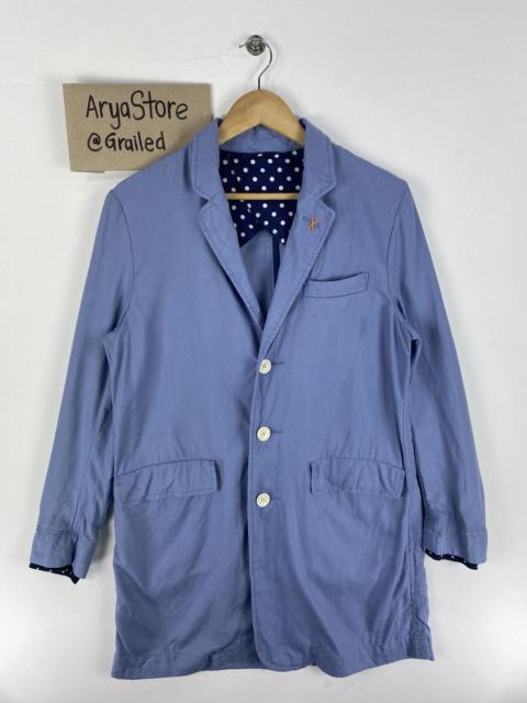 Vintage 90’s Frapbois Long Coat Jacket by Issey Miyake