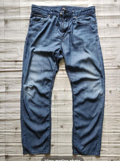 Vintage Distressed Hugo Boss Stretch Denim Pants