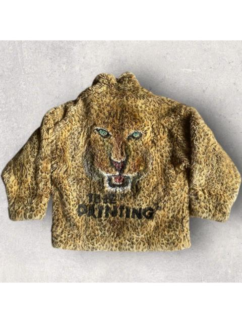 doublet AW18 Leopard Fur The Painting Coat