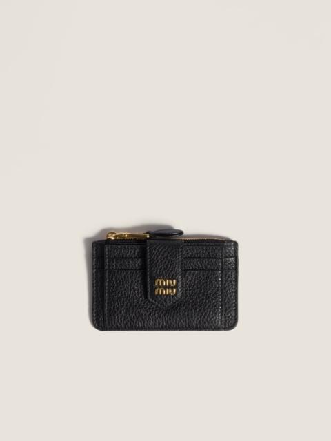 Miu Miu Leather card holder