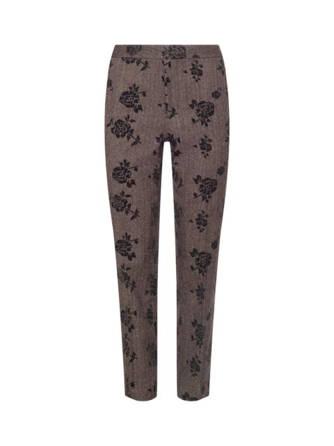 L'AGENCE Rebel Flocked Trouser