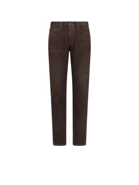 TOM FORD WESTERN CORD STRAIGHT FIT DENIM