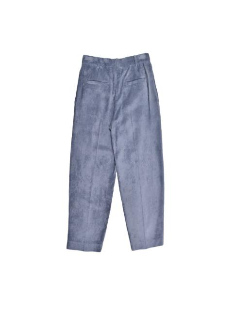Brunello Cucinelli Brunello Cucinelli Blue Corduroy Trousers