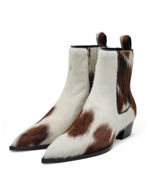 Cheliviss Low Boots - Hair-on Calf 'Meuh' - Brown - 36.5 6US