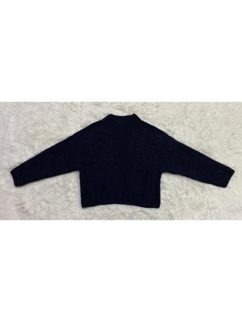 Other Designers Coloured Cable Knit Sweater - Cable Knit Crop Sweater Pullover