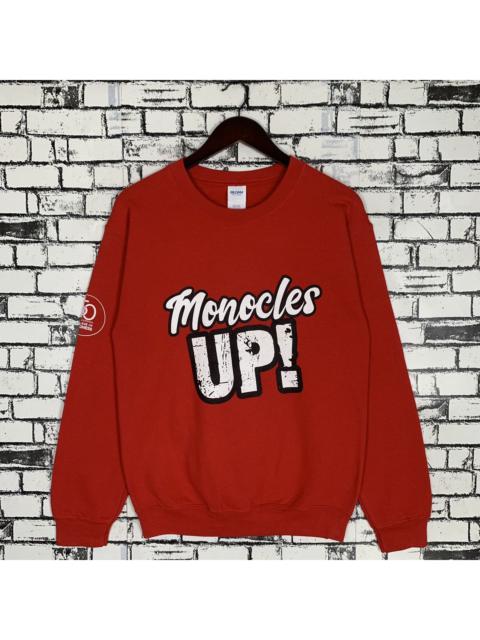 Other Designers Vintage - Monocles Up University College Business Sweatshirt Crewneck