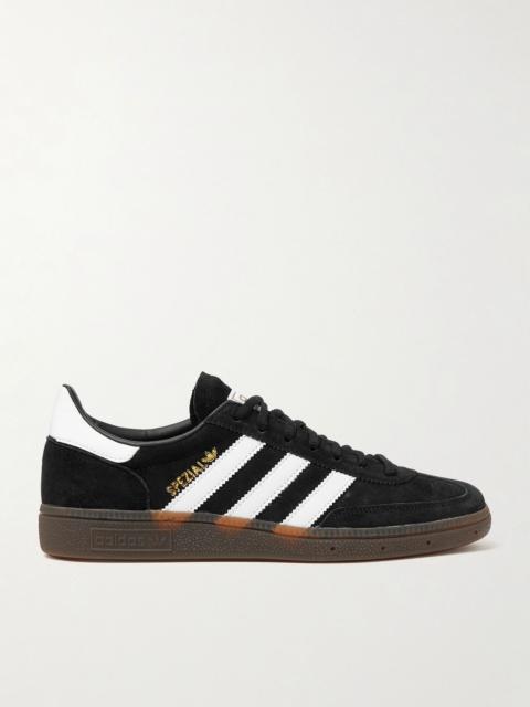 adidas Originals Handball Spezial Suede and Leather Sneakers Black