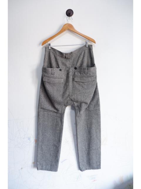 Japanese Brand - Vintage GGD Drop Crotch Double Waist Knit Pants