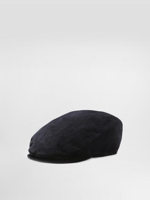 Dolce & Gabbana Velvet flat cap