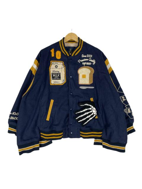 Other Designers Japanese Brand - ❄️RIVET & SURGE Japan Sherpa Varsity Button Jacket