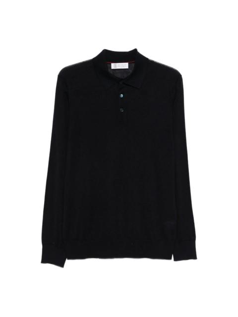 Brunello Cucinelli Brunello Cucinelli Blue Polo Shirts Men