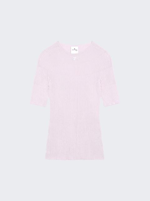 courrèges Solar Light Rib Sweater Mist